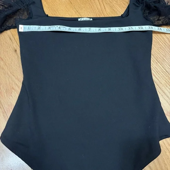 Intimately Free People Must Be Love Bodysuit Black - Picture 10 of 10